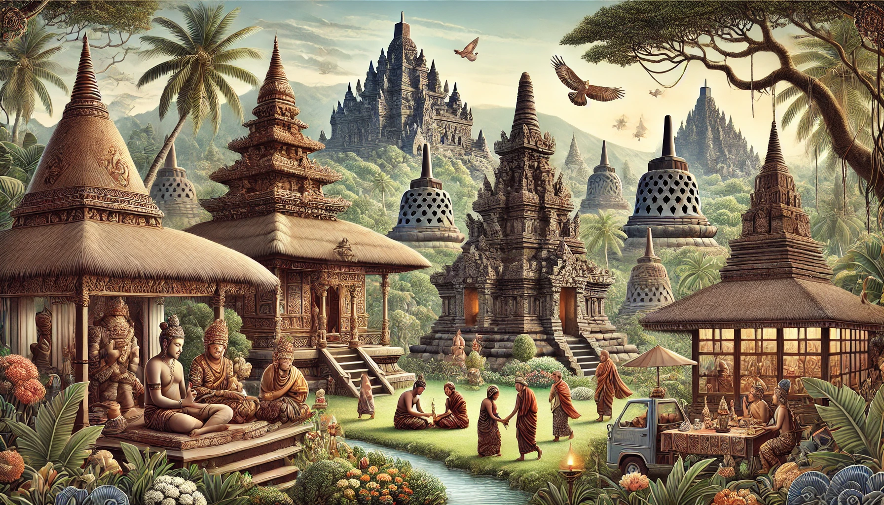 Akulturasi Kebudayaan Nusantara dan Hindu Buddha